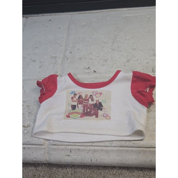 Build A Bear High School Musical Disney Short Sleeve Shirt BABW Used Condition - Picture 1 of 4